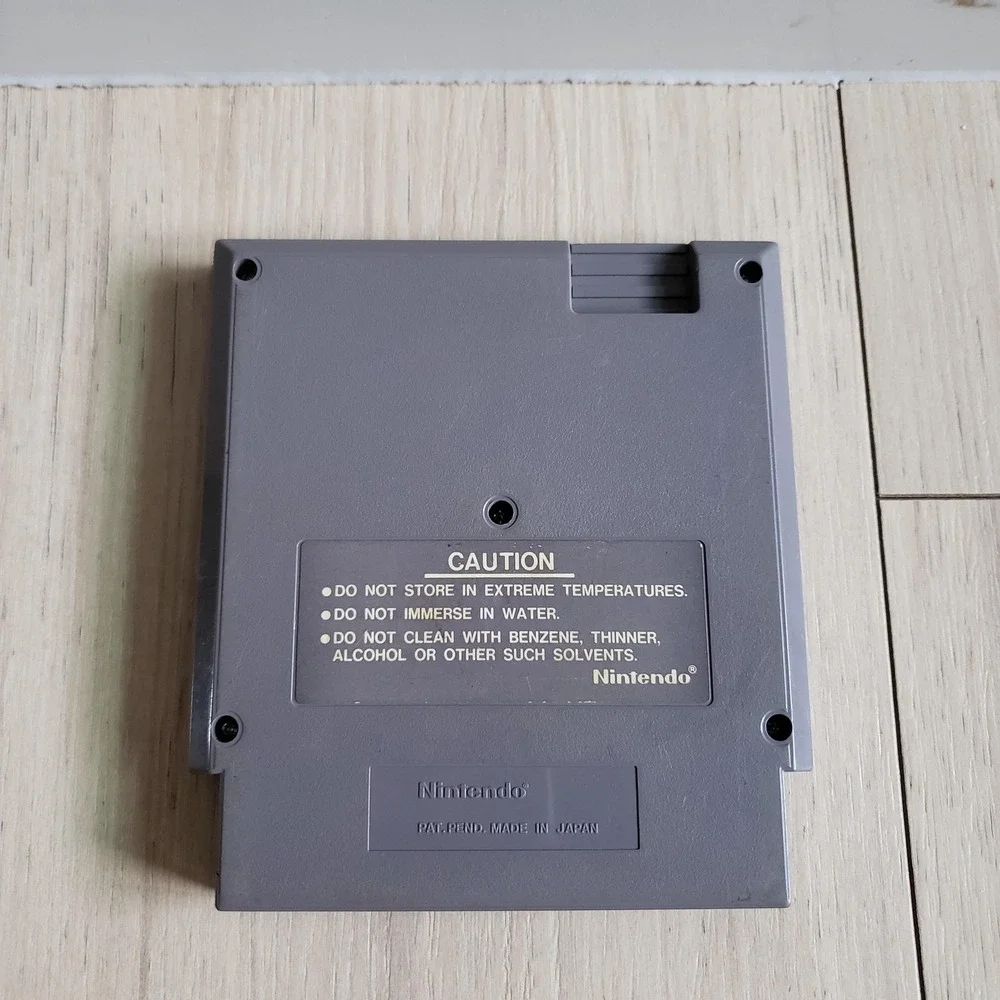 Vintage 3D Mini Golf Nintendo NES Game 1985 Sports NTSC-U/C Gray Japan Cart